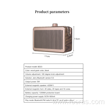 Wireless Bluetooth Retro Speaker Vintage Speaker